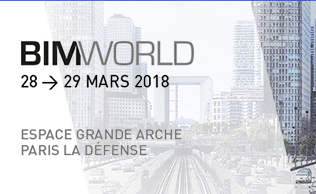 Retrouvez-nous au BIM World le 29-30 mars – Paris La Défense