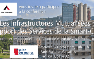 SmartUse participe à une Conférence infrastructures mutualisées au Salon des Maires